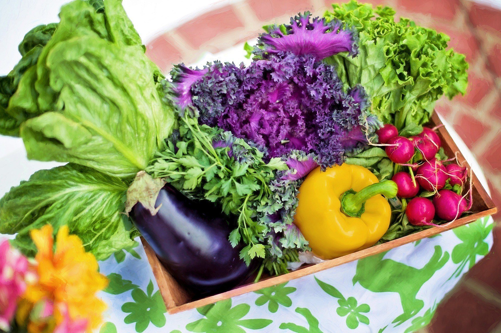 Eat Colorful Vegetables for Antioxidant Support