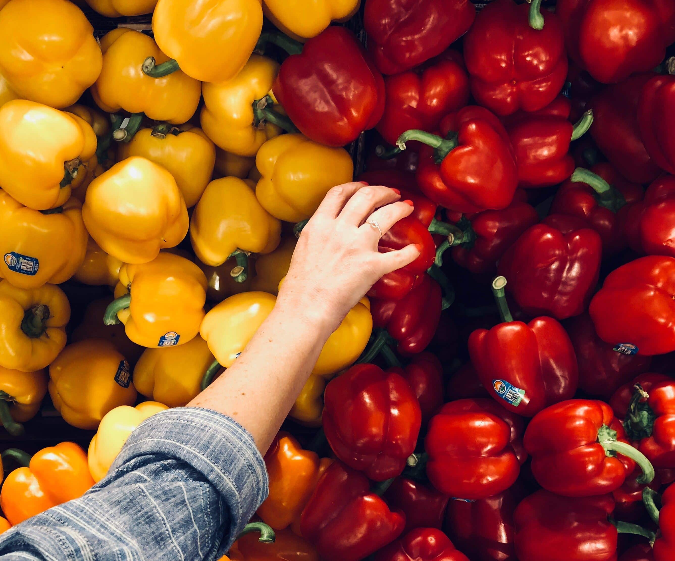 Eat Red Bell Peppers For Vitamin C