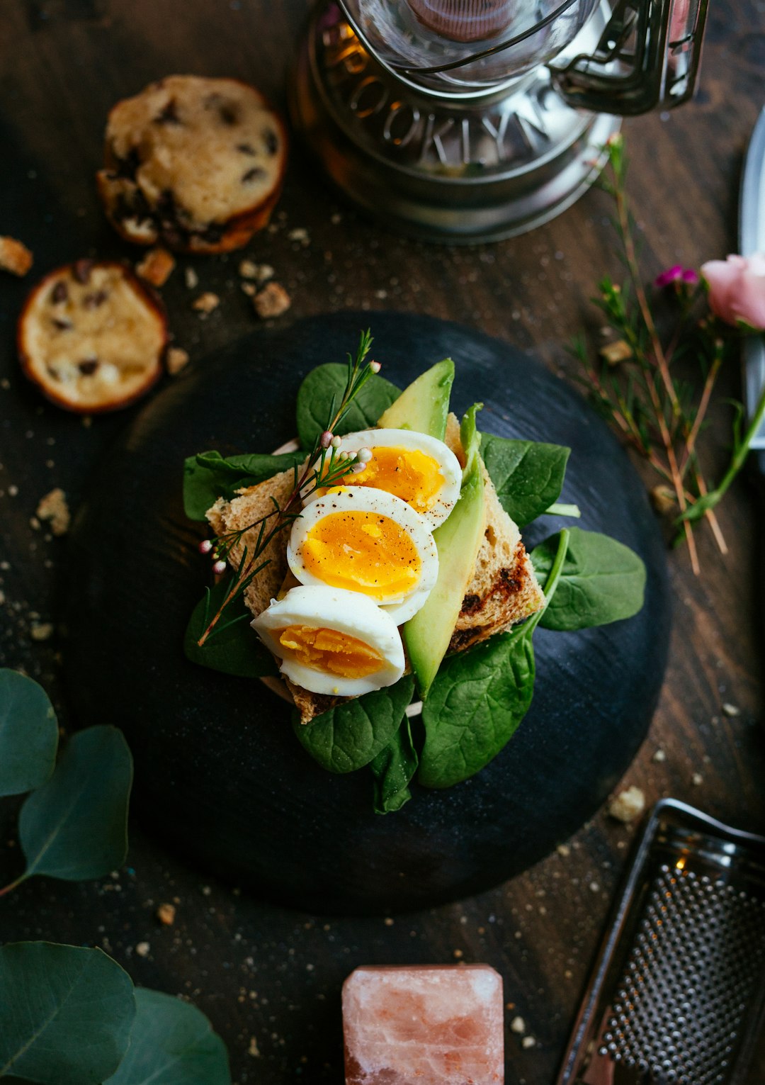 sandwich with boiled egg- Gut Health