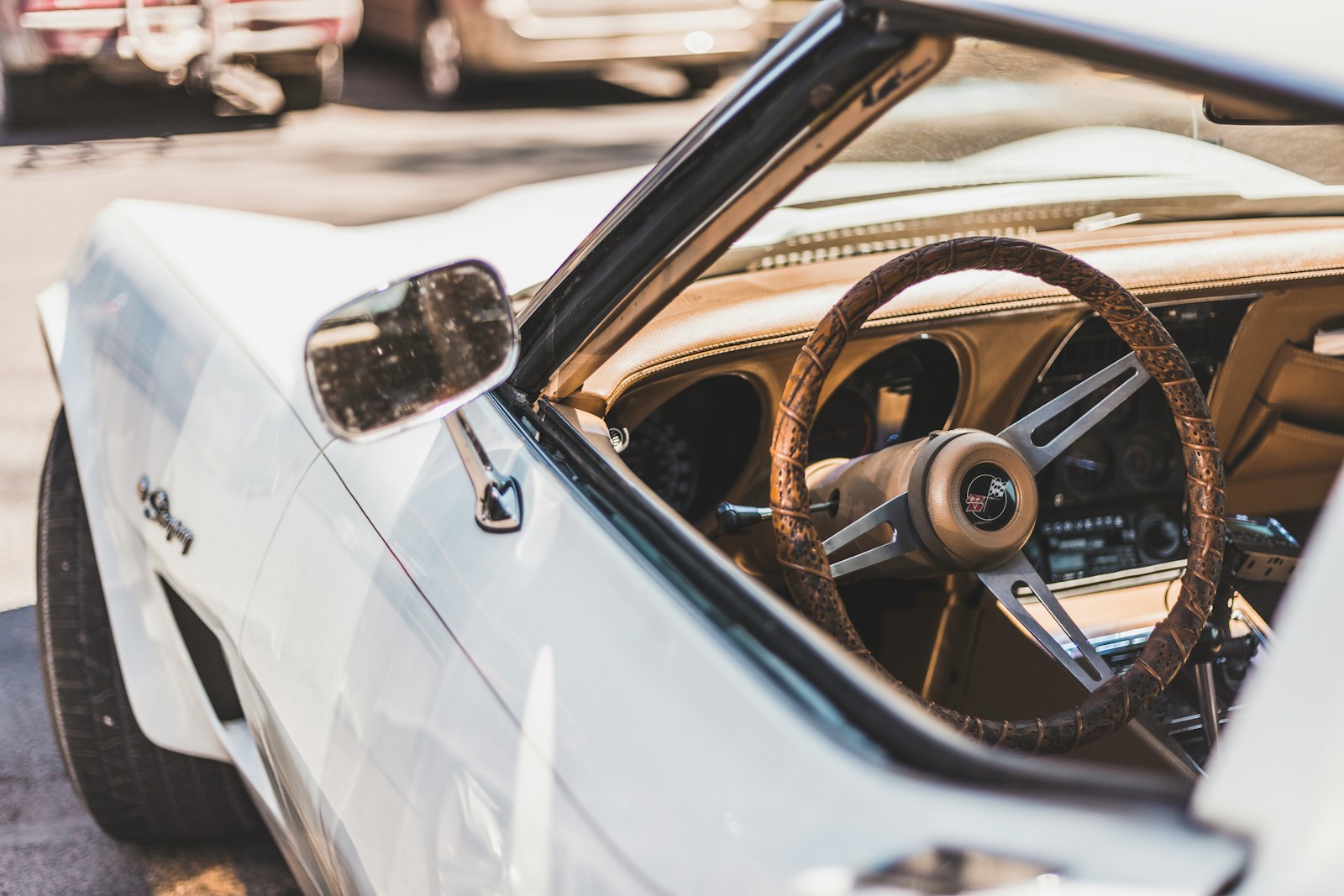 white vehicle parks on road during daytime Car Mold